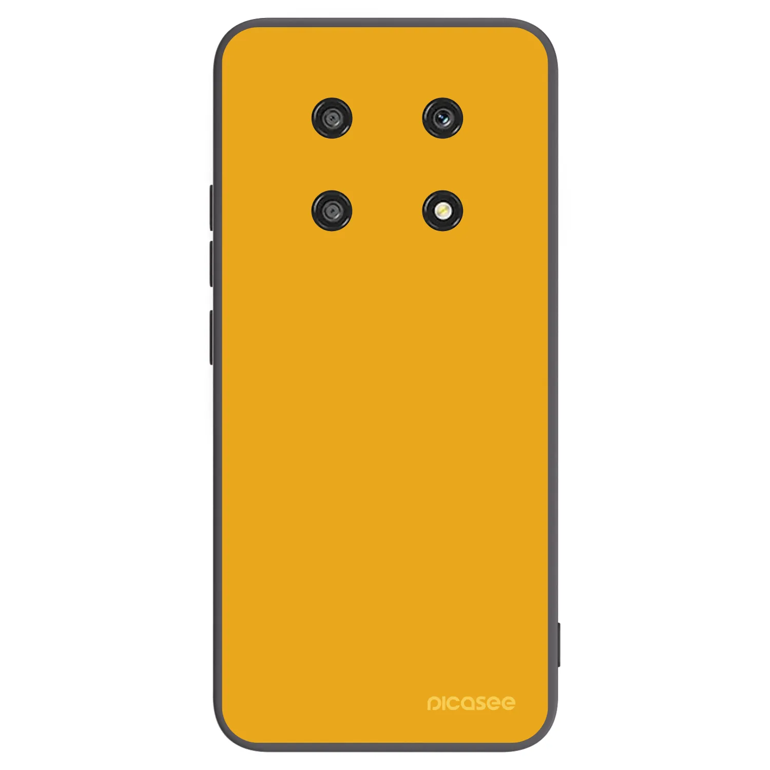 Picasee Μαύρη θήκη σιλικόνης για Honor Magic4 Lite 5G - Sun