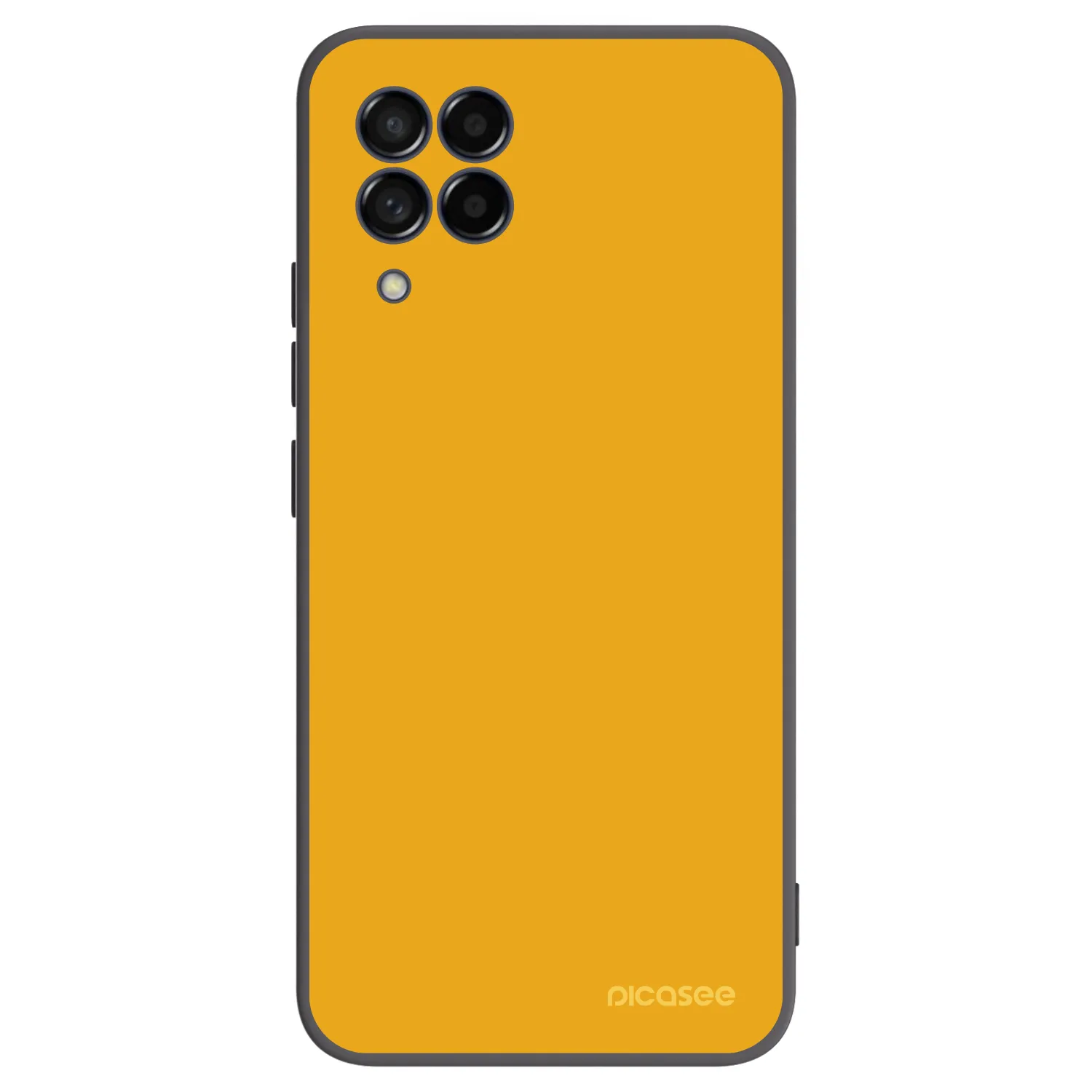 Picasee Μαύρη θήκη σιλικόνης για Samsung Galaxy M53 5G - Sun