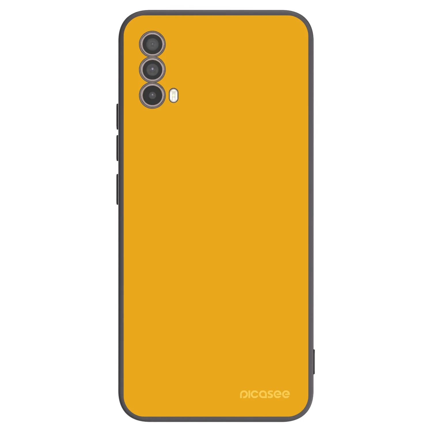Picasee Μαύρη θήκη σιλικόνης για Motorola Moto E40 - Sun
