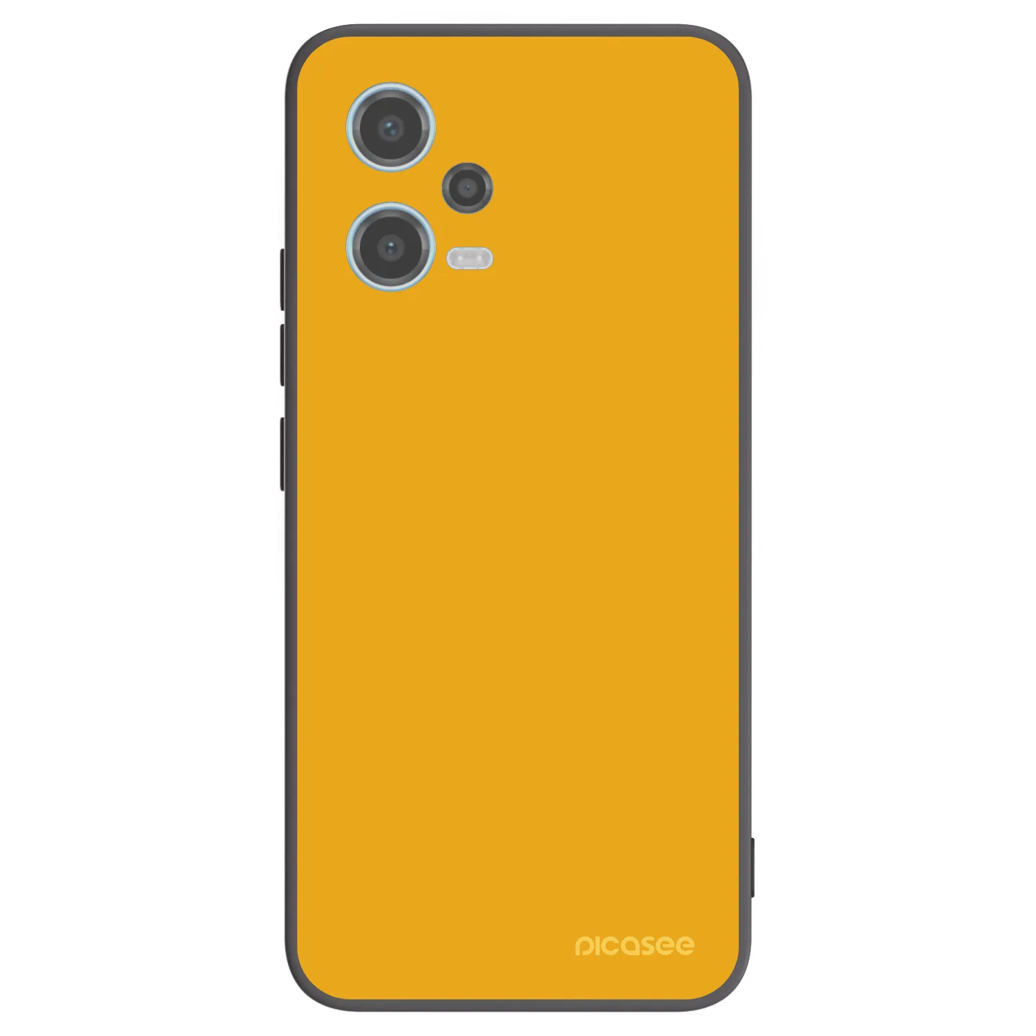 Picasee Μαύρη θήκη σιλικόνης για Xiaomi Redmi Note 12 5G - Sun