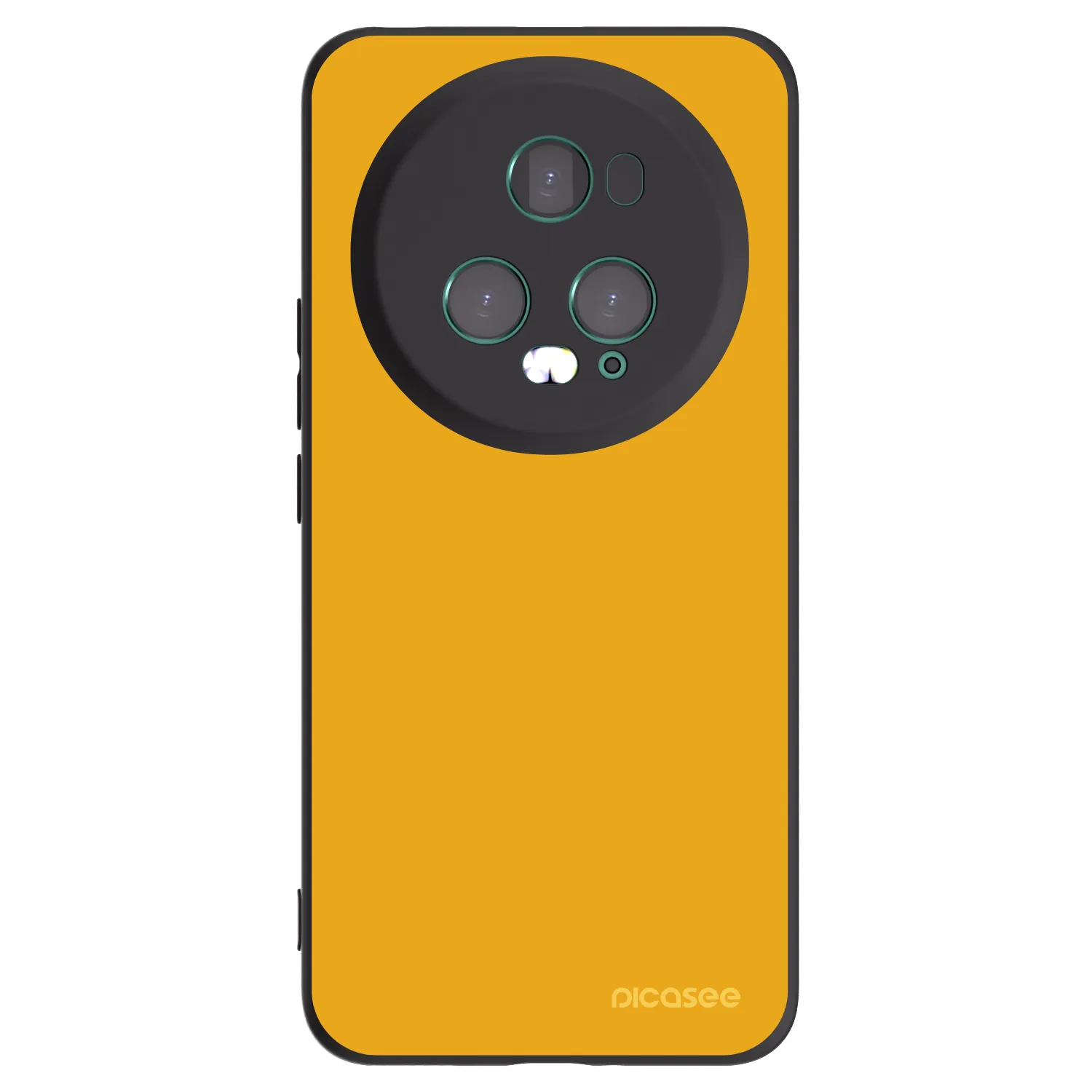 Picasee Μαύρη θήκη σιλικόνης για Honor Magic5 Pro - Sun