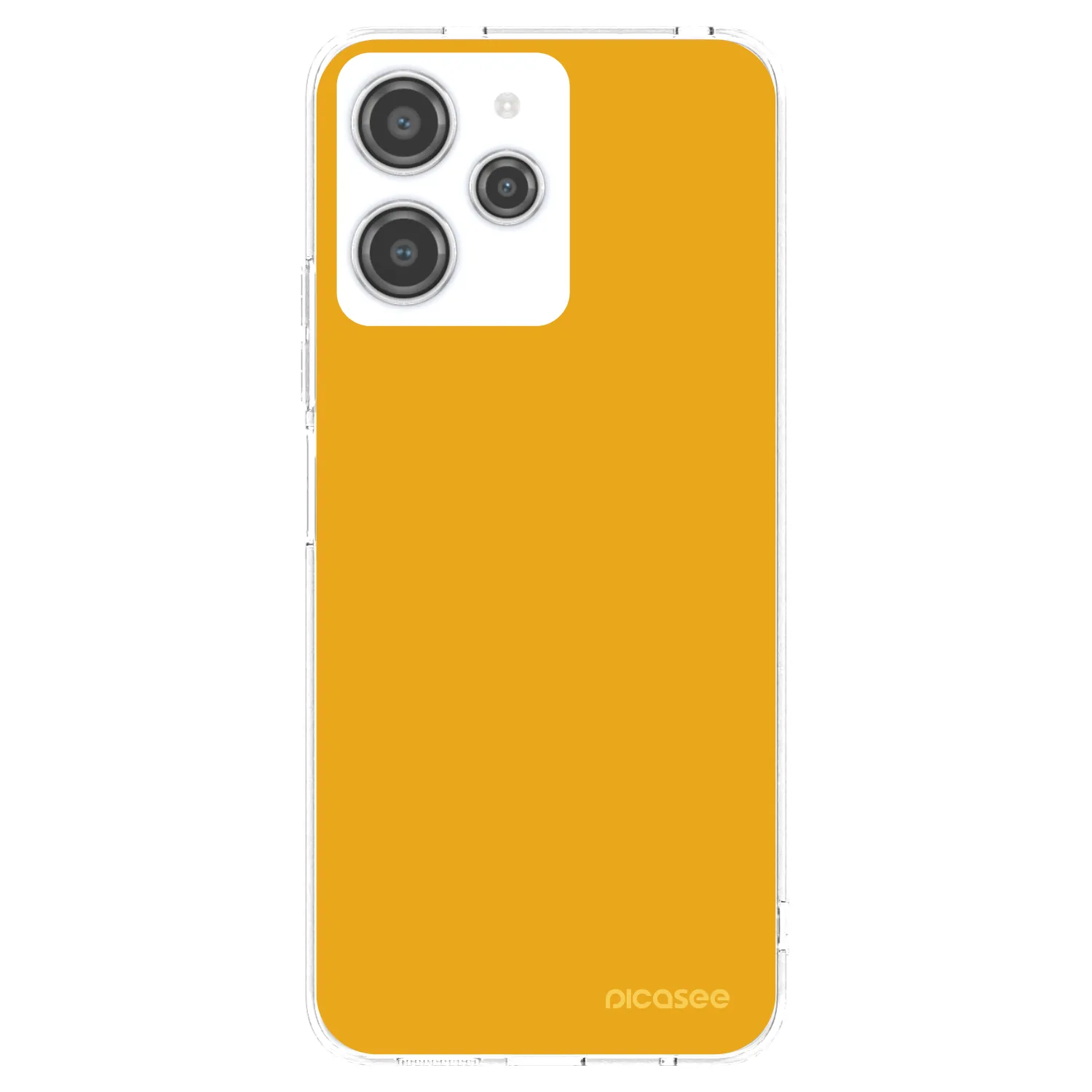 Picasee διαφανής θήκη σιλικόνης Xiaomi Redmi 12 4G - Sun