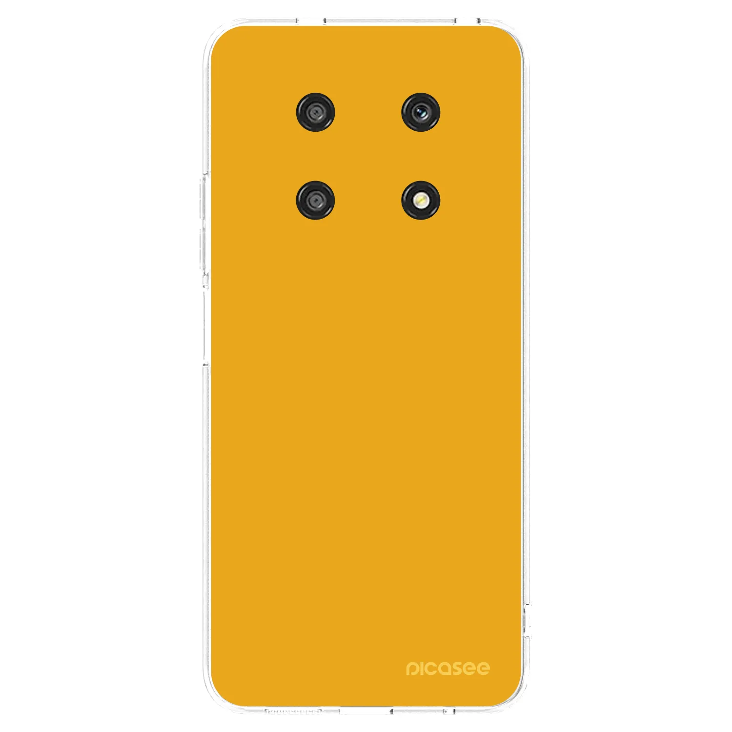 Picasee διαφανής θήκη σιλικόνης Honor Magic4 Lite 5G - Sun
