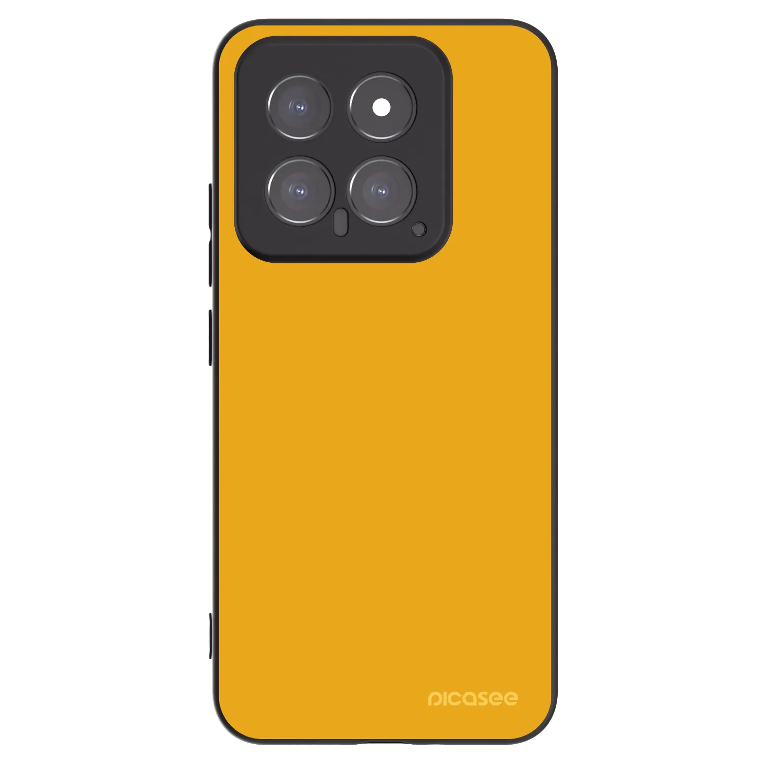 Picasee Μαύρη θήκη σιλικόνης για Xiaomi 14 - Sun