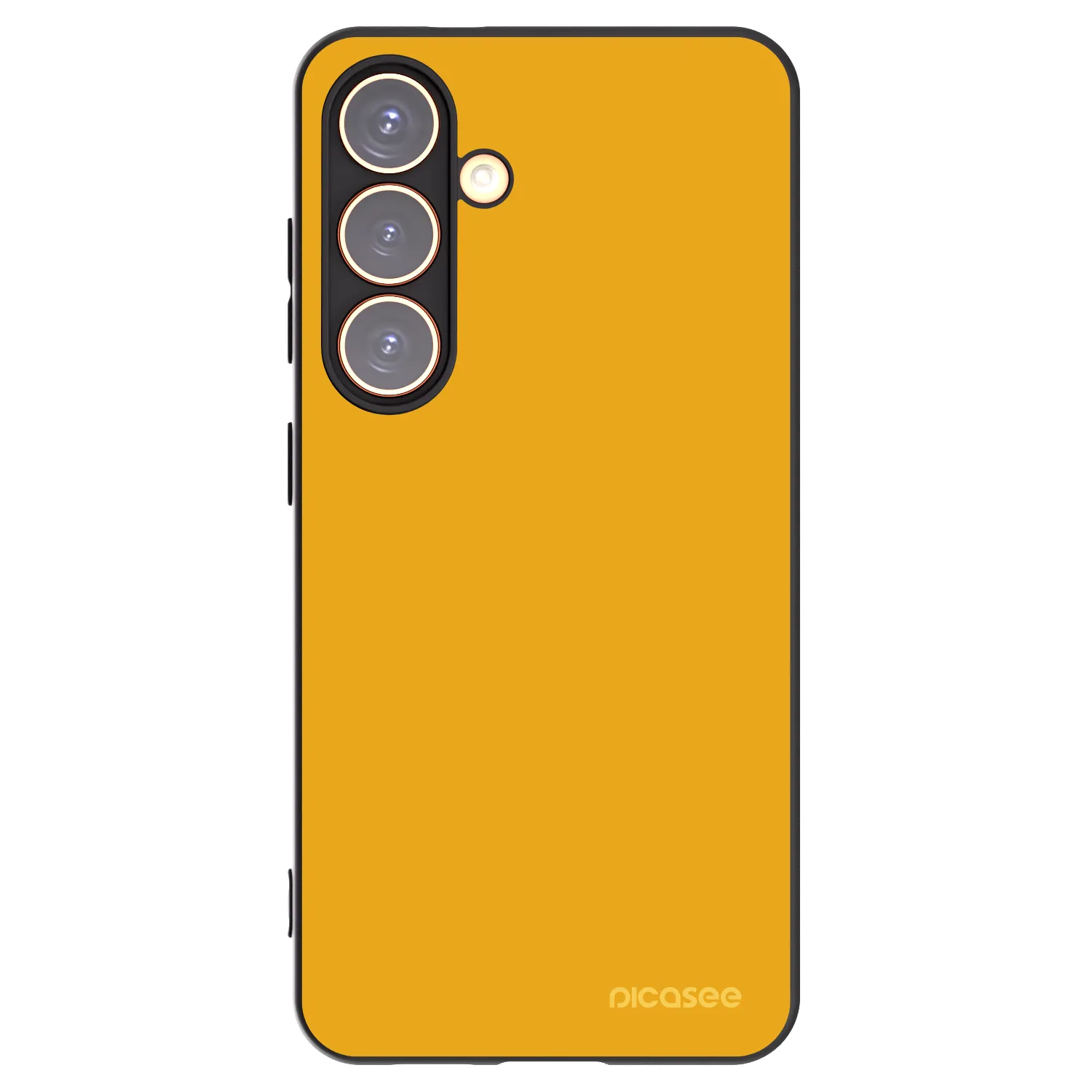 Picasee Μαύρη θήκη σιλικόνης για Samsung Galaxy S24 S921B 5G - Sun