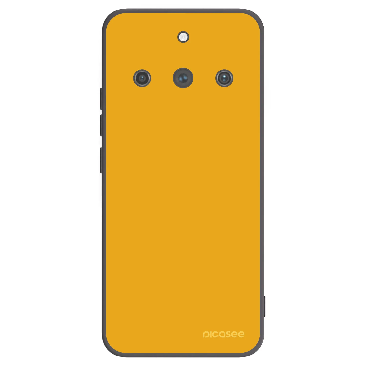 Picasee Μαύρη θήκη σιλικόνης για Realme 11 Pro+ - Sun