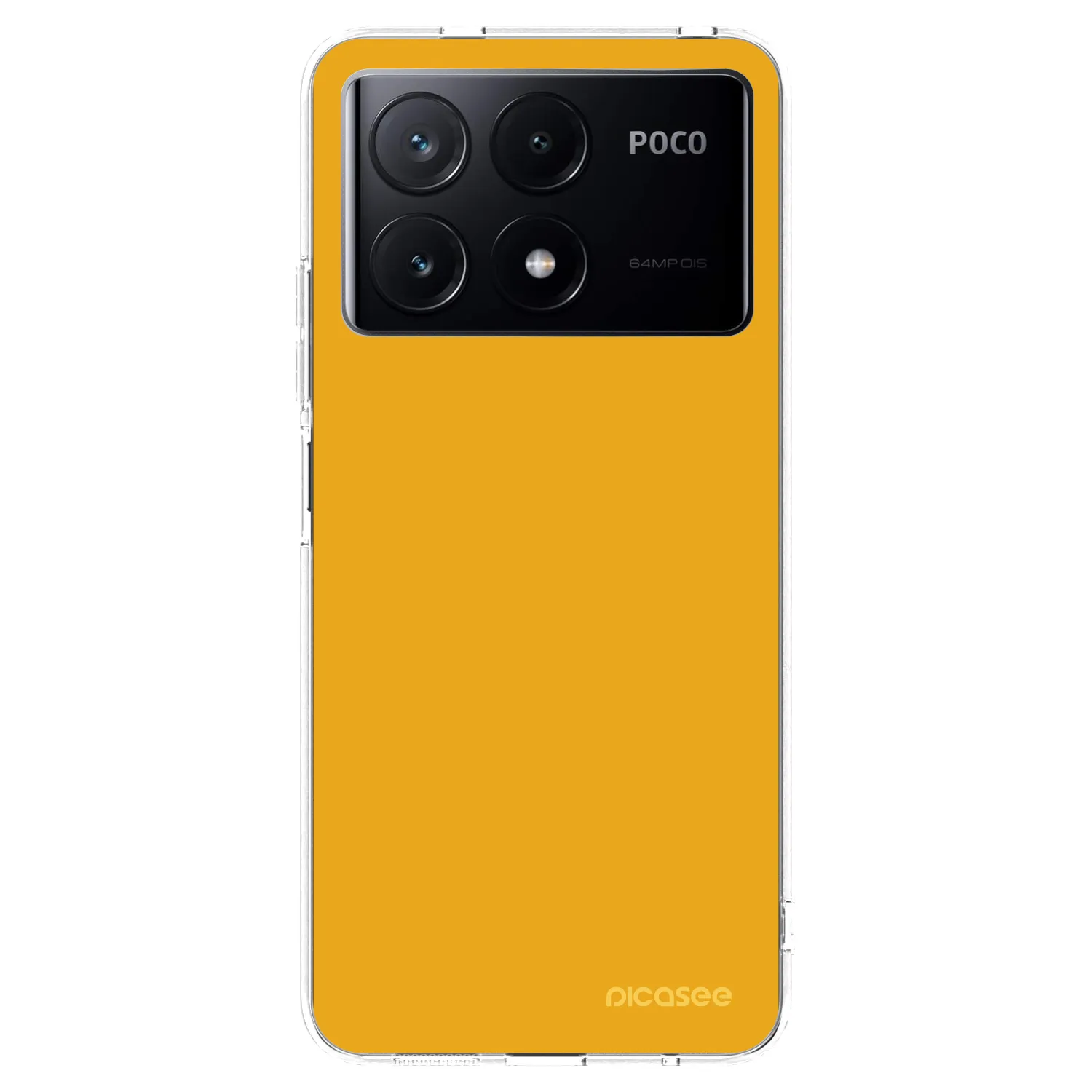 Picasee διαφανής θήκη σιλικόνης Xiaomi Poco X6 Pro - Sun