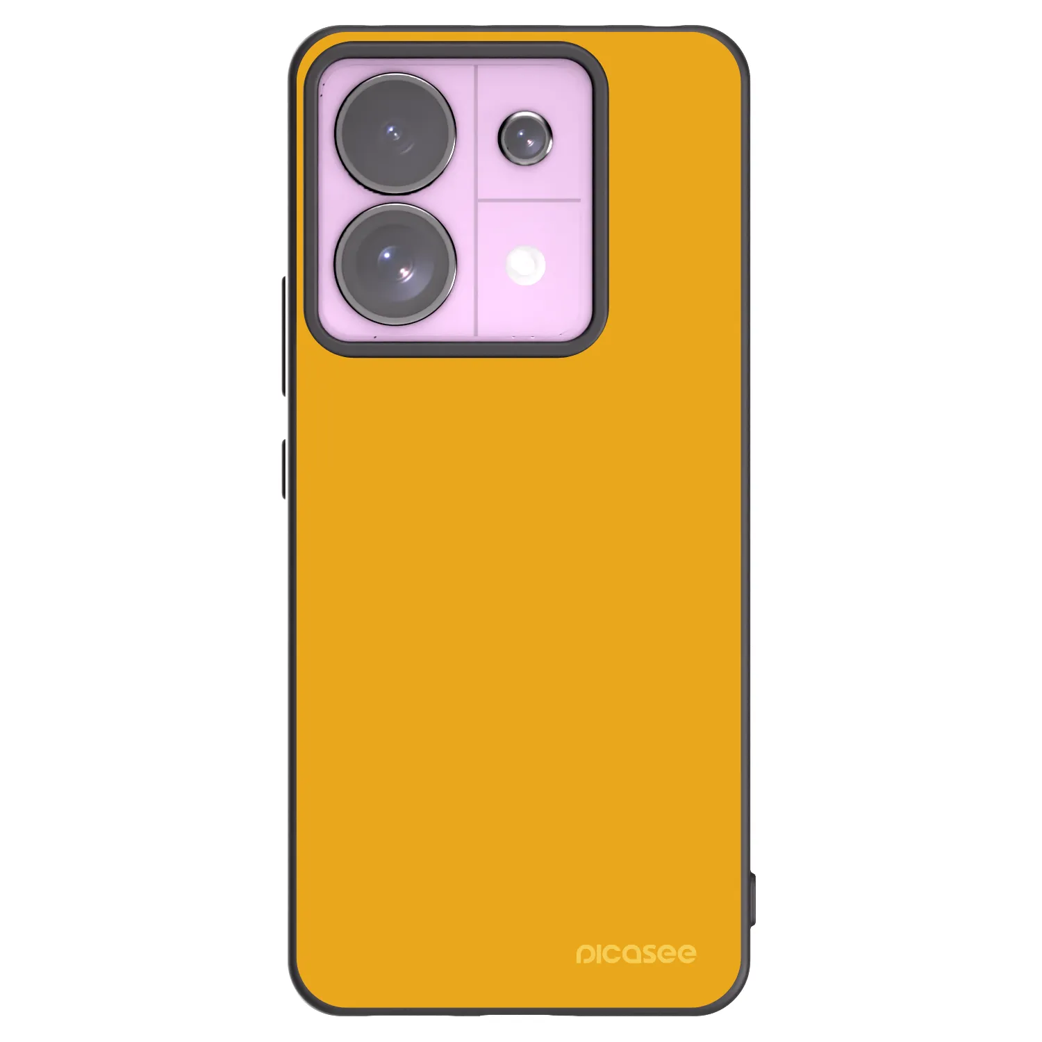 Picasee Μαύρη θήκη σιλικόνης για Xiaomi Redmi Note 13 Pro 5G - Sun