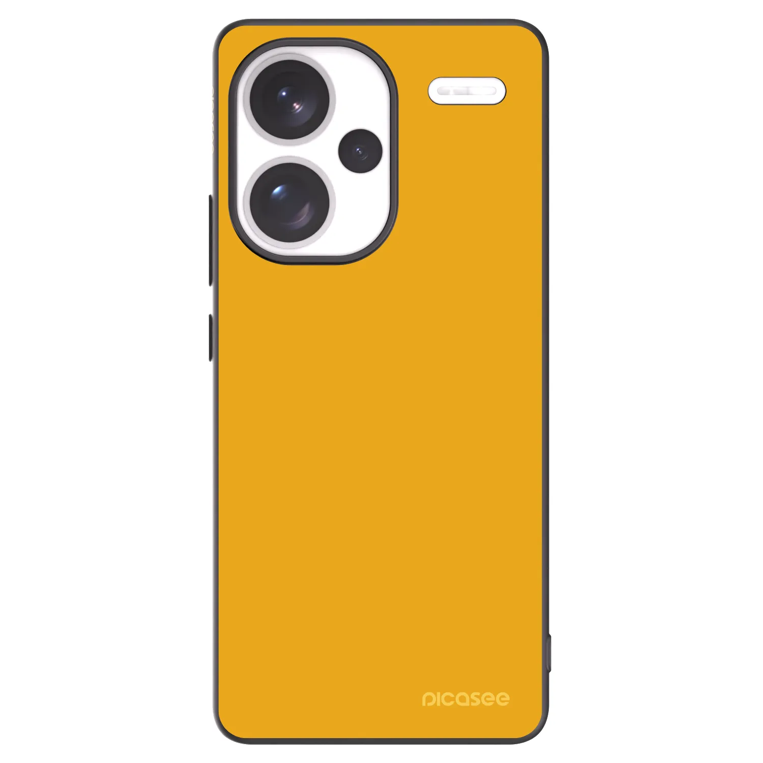 Picasee Μαύρη θήκη σιλικόνης για Xiaomi Redmi Note 13 Pro+ 5G - Sun