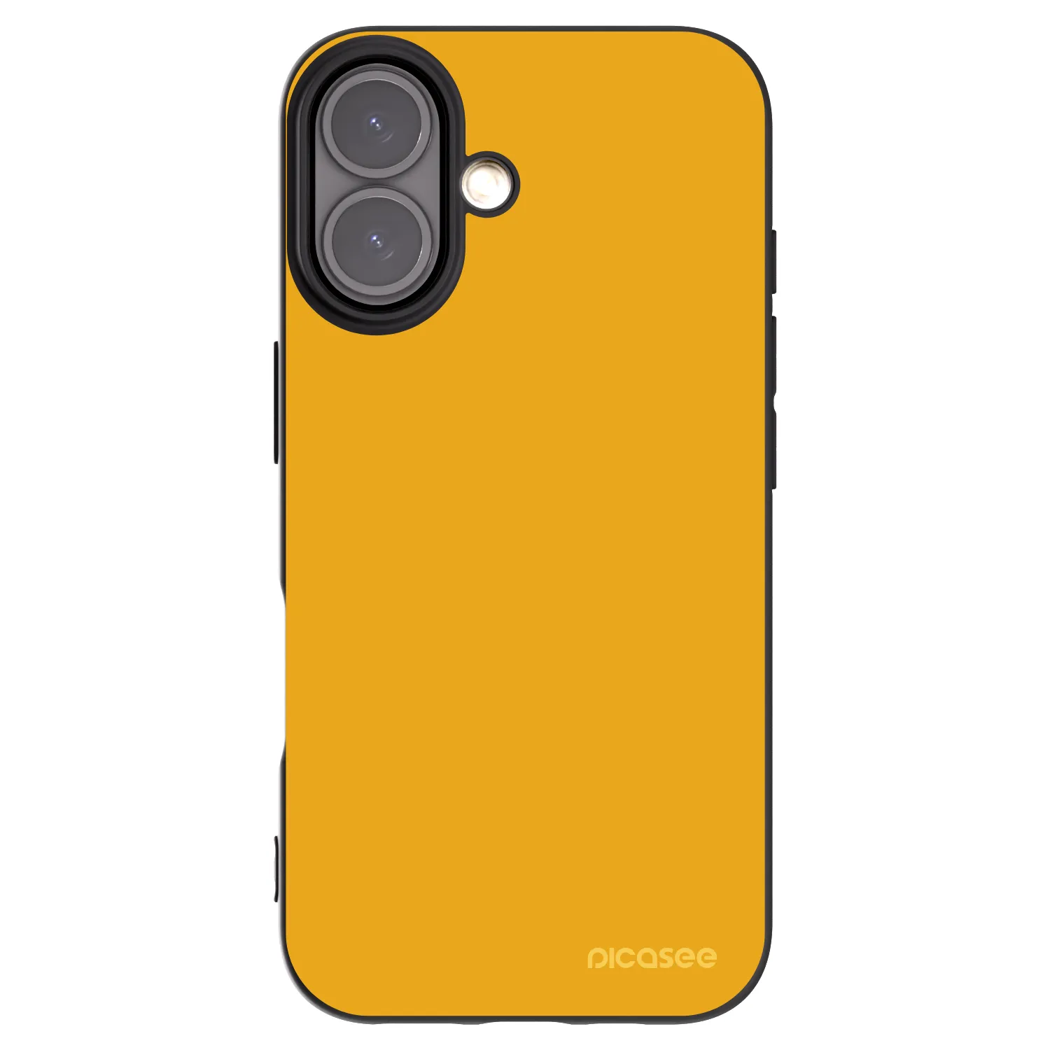 Picasee Μαύρη θήκη σιλικόνης για Apple iPhone 16 - Sun
