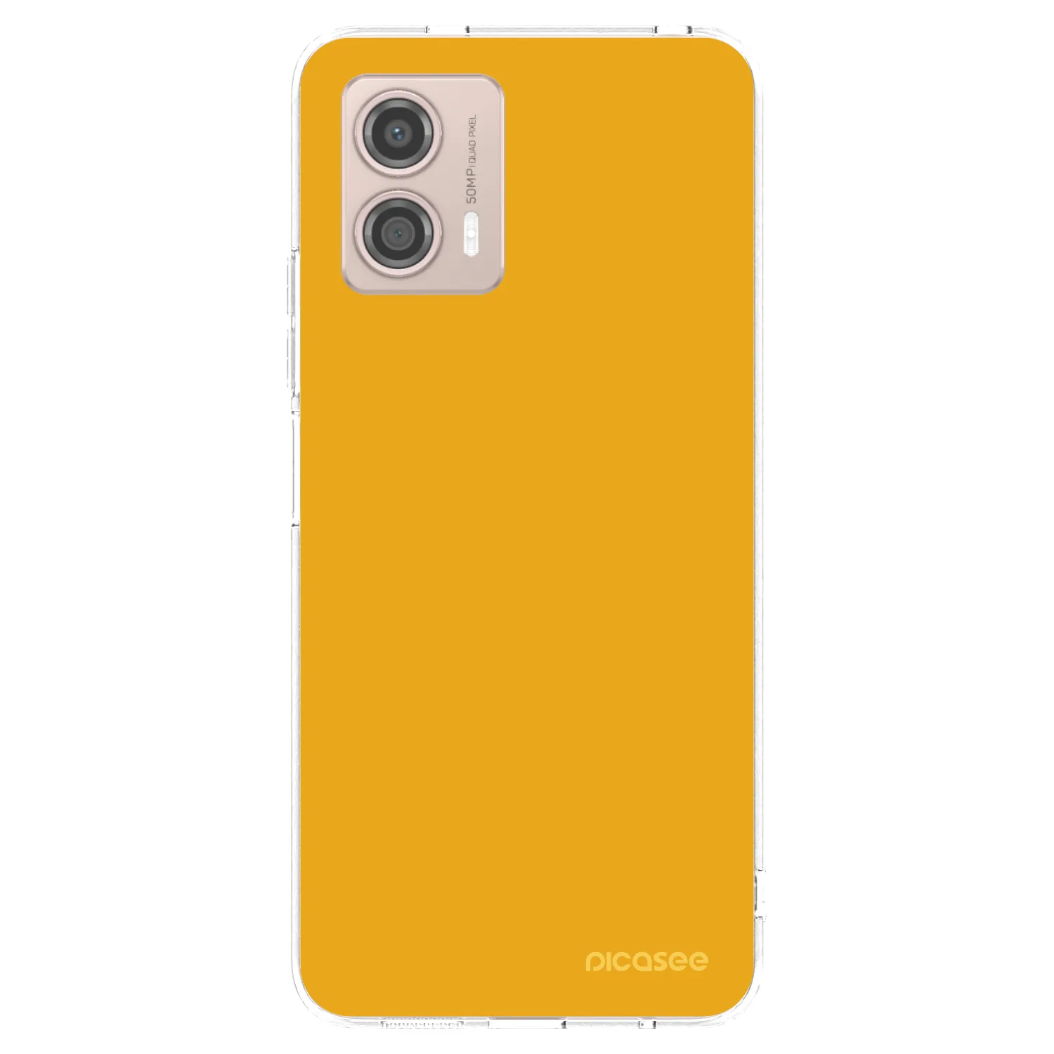 Picasee διαφανής θήκη σιλικόνης Motorola Moto G53 5G - Sun