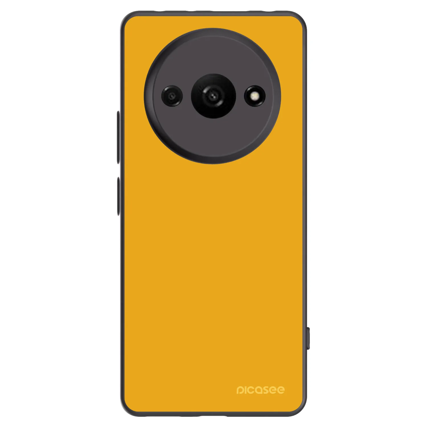 Picasee Μαύρη θήκη σιλικόνης για Xiaomi Redmi A3 - Sun