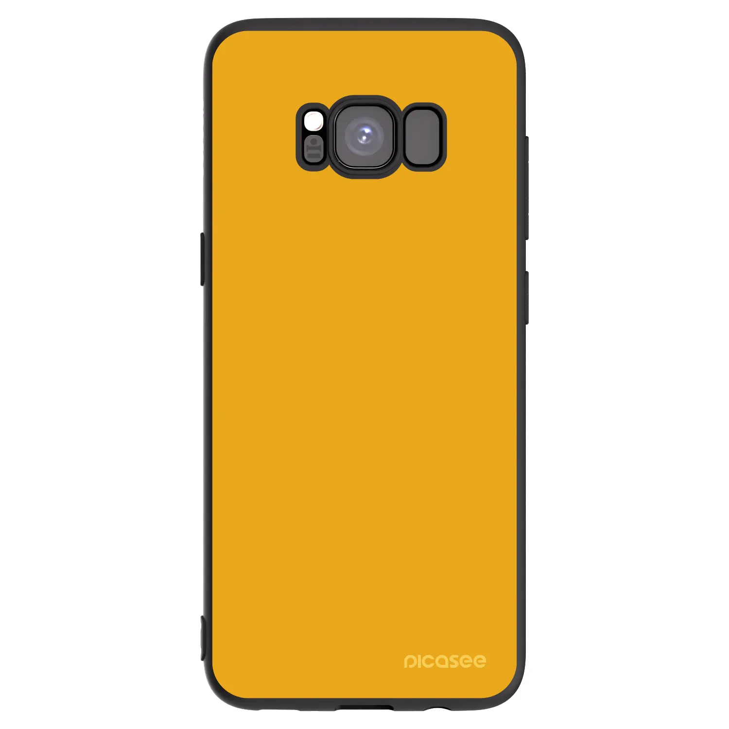 Picasee Μαύρη θήκη σιλικόνης για Samsung Galaxy S8 G950F - Sun