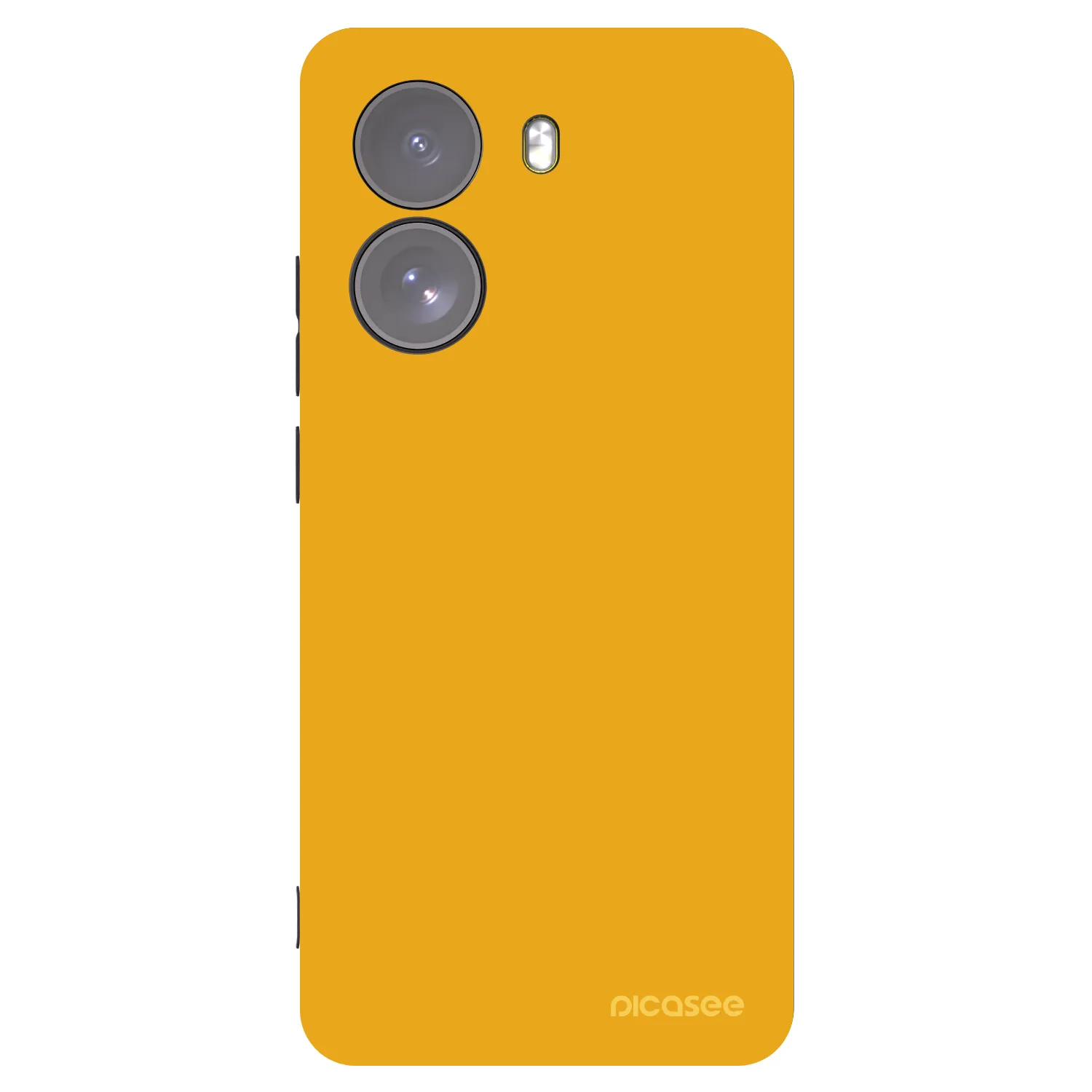 Picasee Μαύρη θήκη σιλικόνης για Xiaomi Poco X7 - Sun