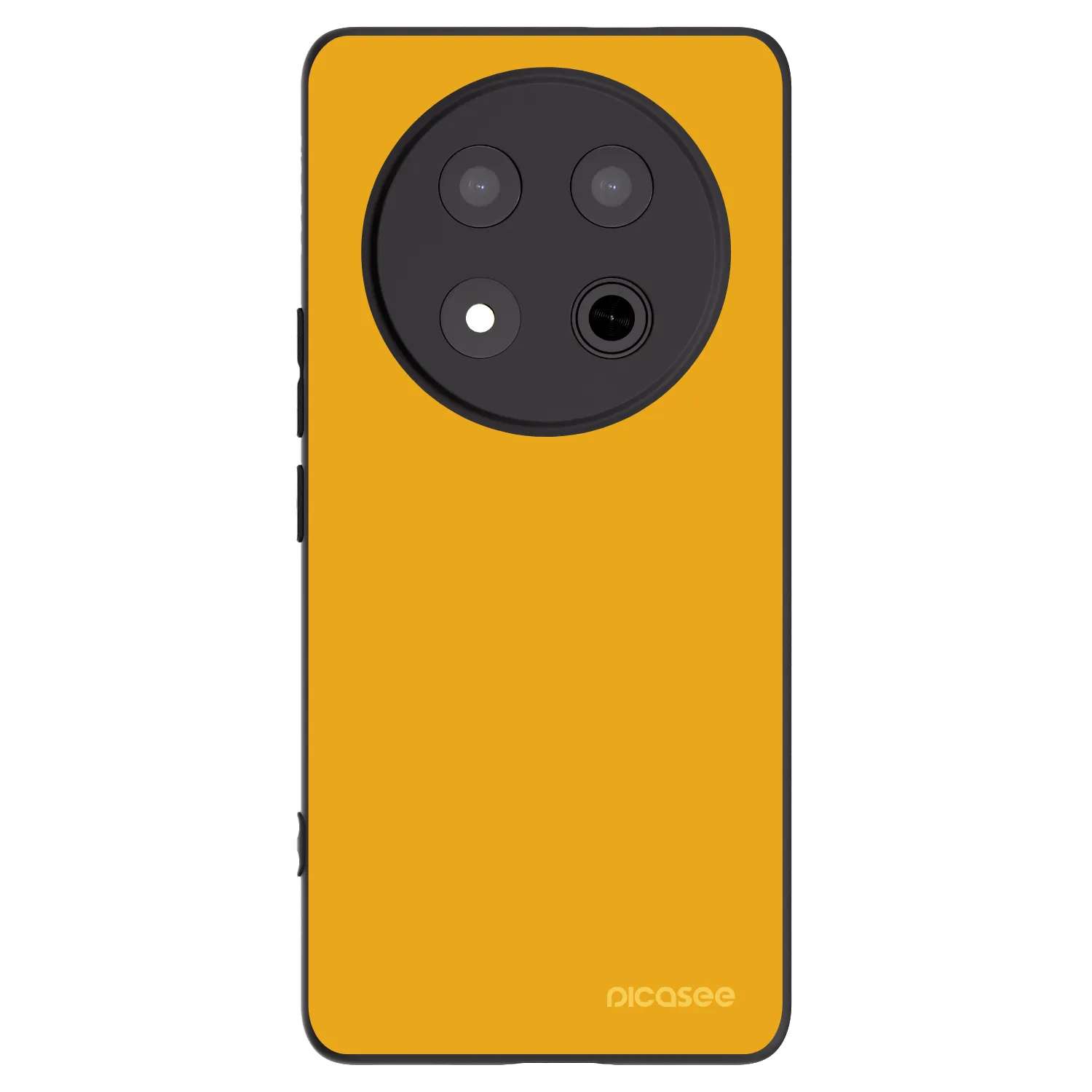 Picasee Μαύρη θήκη σιλικόνης για Honor Magic7 Lite 5G - Sun
