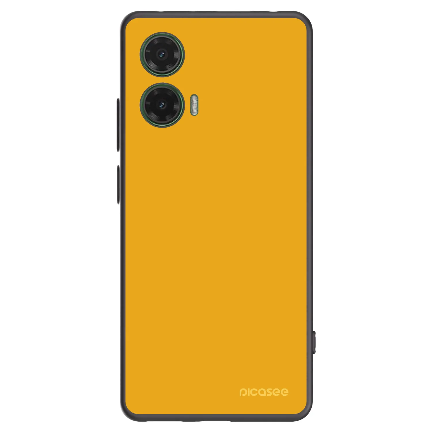 Picasee Μαύρη θήκη σιλικόνης για Motorola Moto G35 5G - Sun