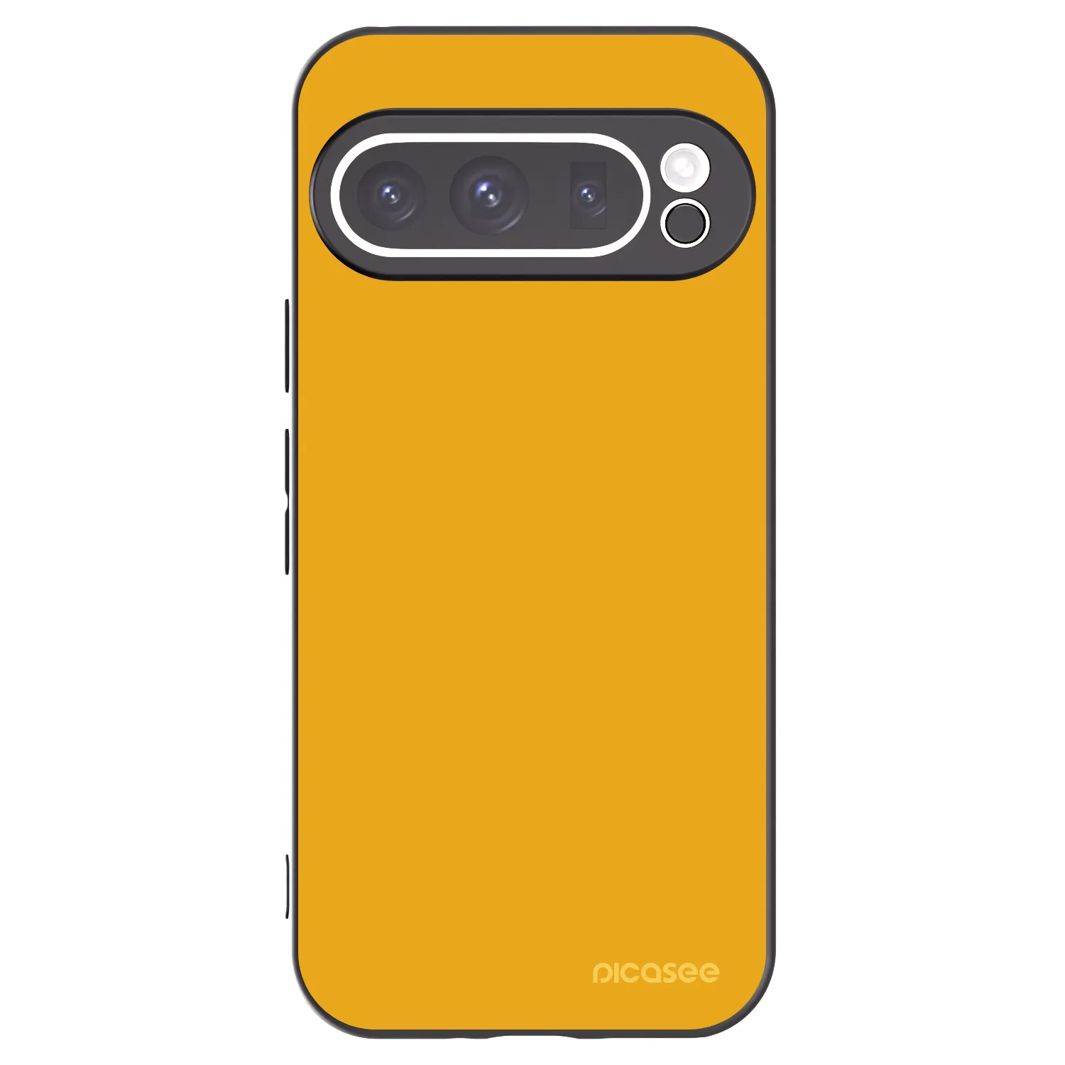 Picasee Μαύρη θήκη σιλικόνης για Google Pixel 9 Pro - Sun