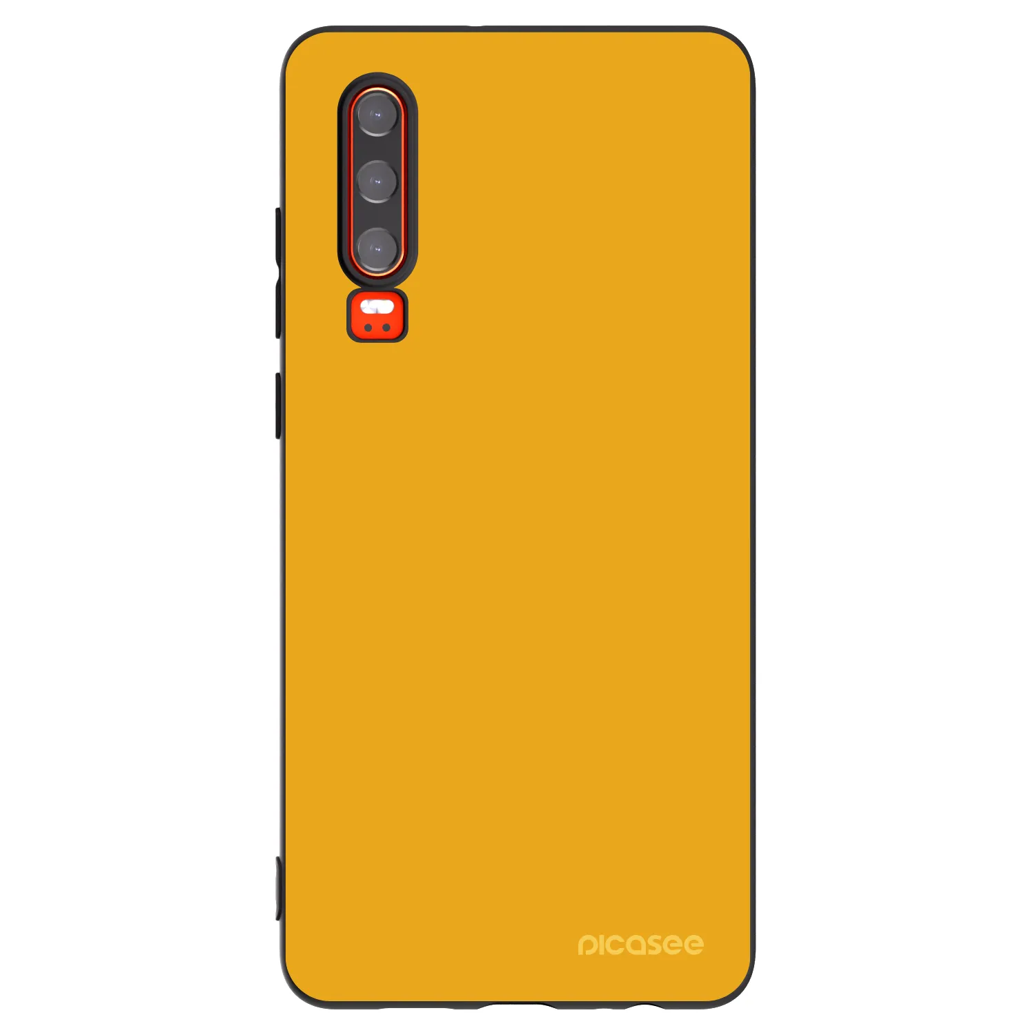 Picasee Μαύρη θήκη σιλικόνης για Huawei P30 - Sun