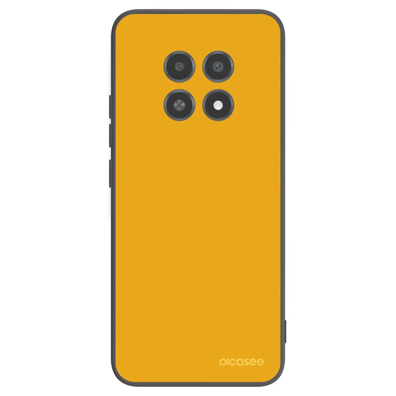 Picasee Μαύρη θήκη σιλικόνης για Realme 12X - Sun