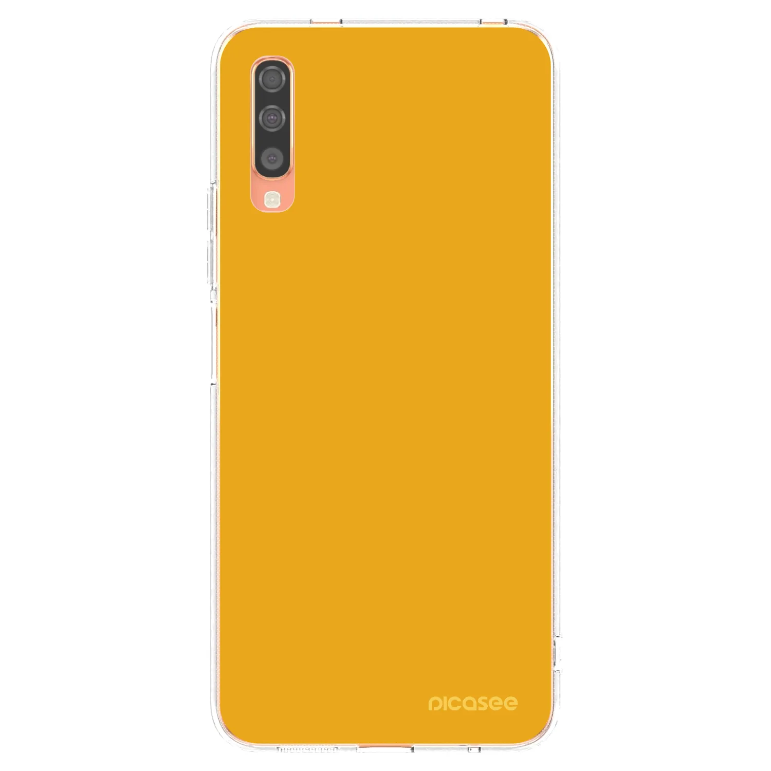 Picasee διαφανής θήκη σιλικόνης Samsung Galaxy A70 A705F - Sun