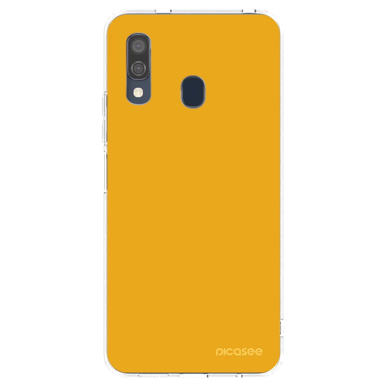 Picasee διαφανής θήκη σιλικόνης Samsung Galaxy A40 A405F - Sun