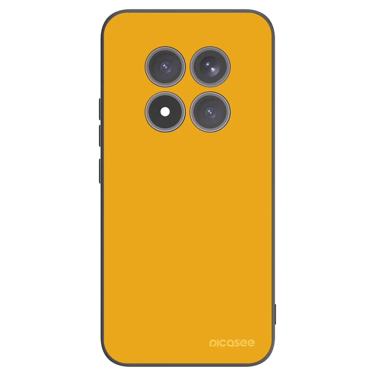 Picasee Μαύρη θήκη σιλικόνης για Xiaomi Redmi Note 15 Pro+ - Sun