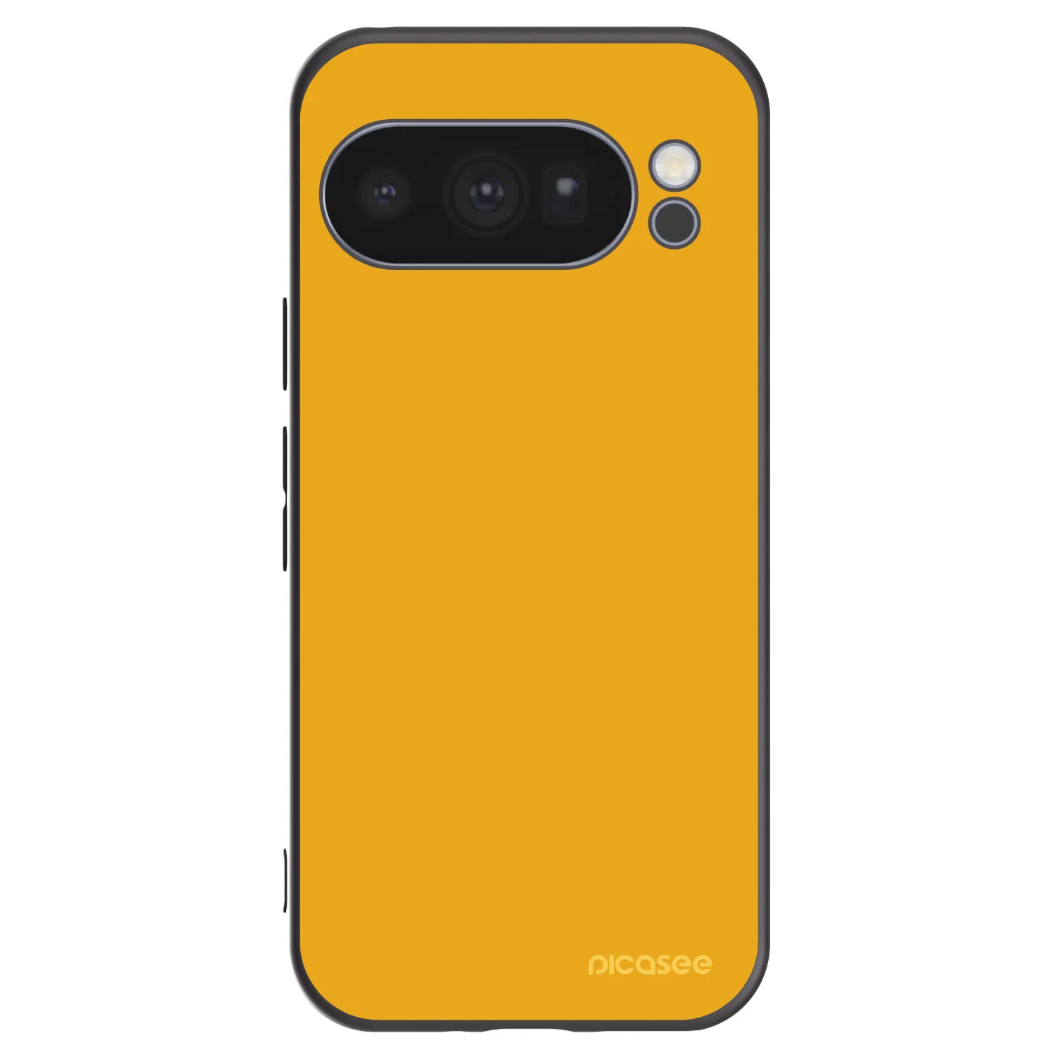 Picasee Μαύρη θήκη σιλικόνης για Google Pixel 10 Pro - Sun