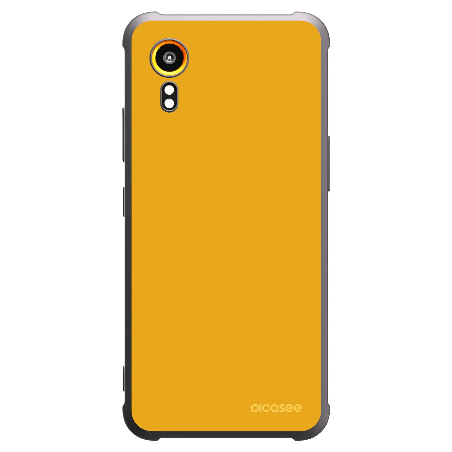 Picasee Μαύρη θήκη σιλικόνης για Samsung Galaxy Xcover 7 - Sun