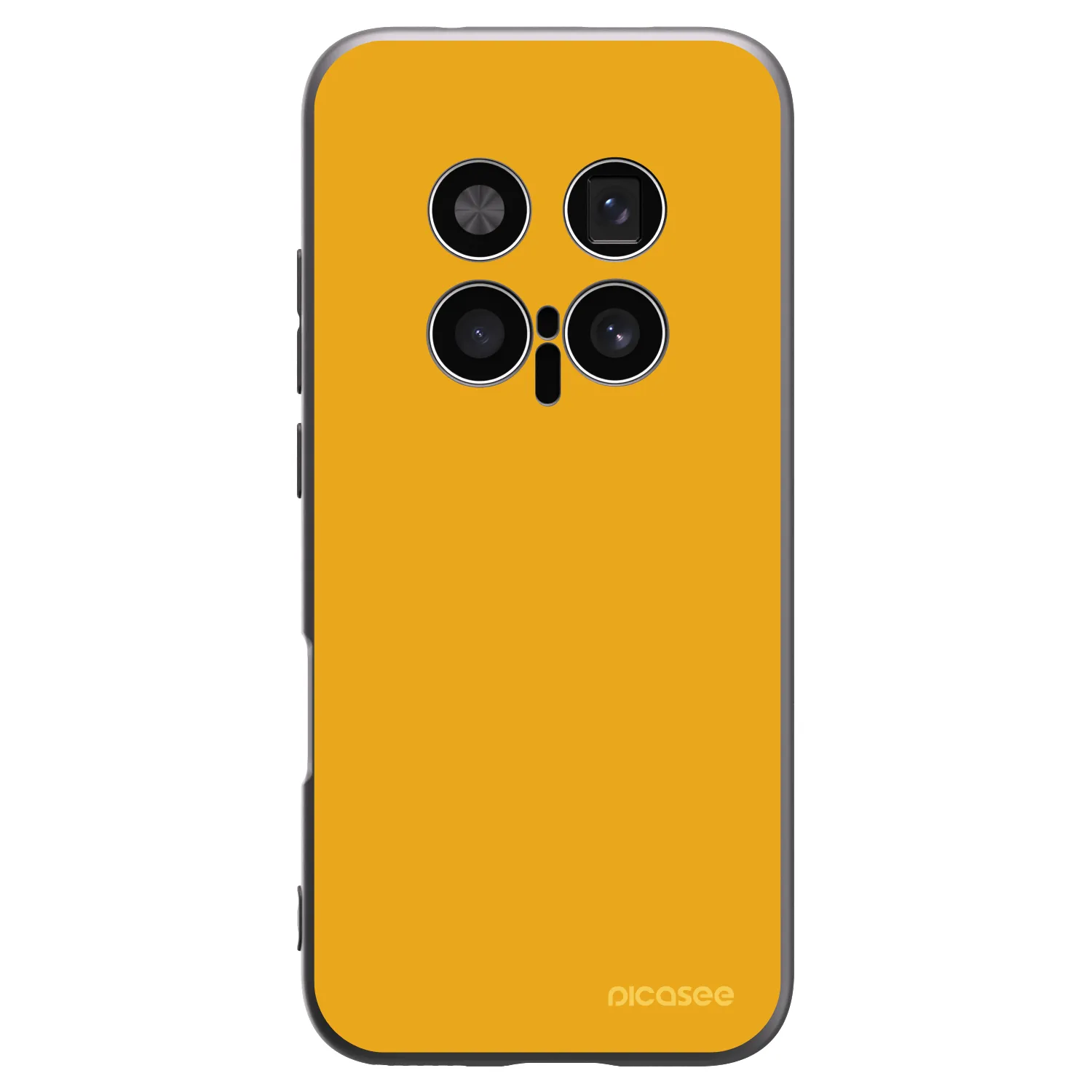 Picasee Μαύρη θήκη σιλικόνης για Honor Magic8 Pro 5G - Sun