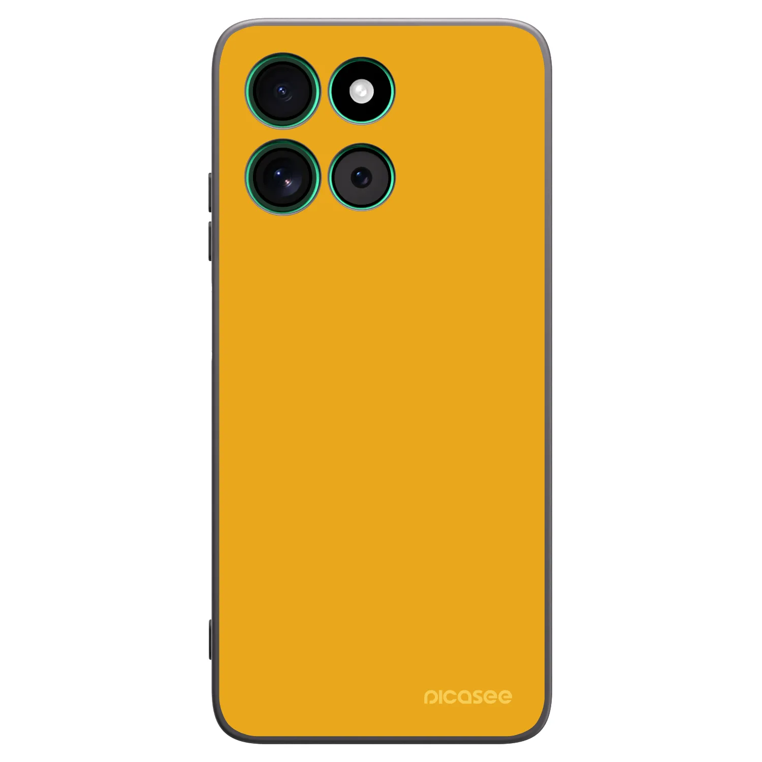 Picasee Μαύρη θήκη σιλικόνης για Motorola Moto G57 Power - Sun