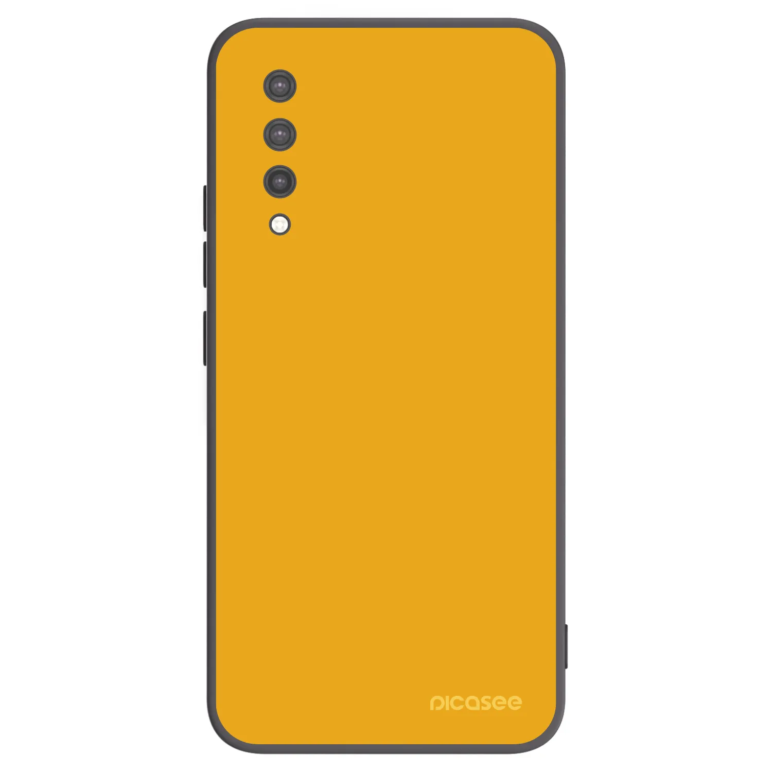 Picasee Μαύρη θήκη σιλικόνης για Xiaomi Mi 9 Lite - Sun