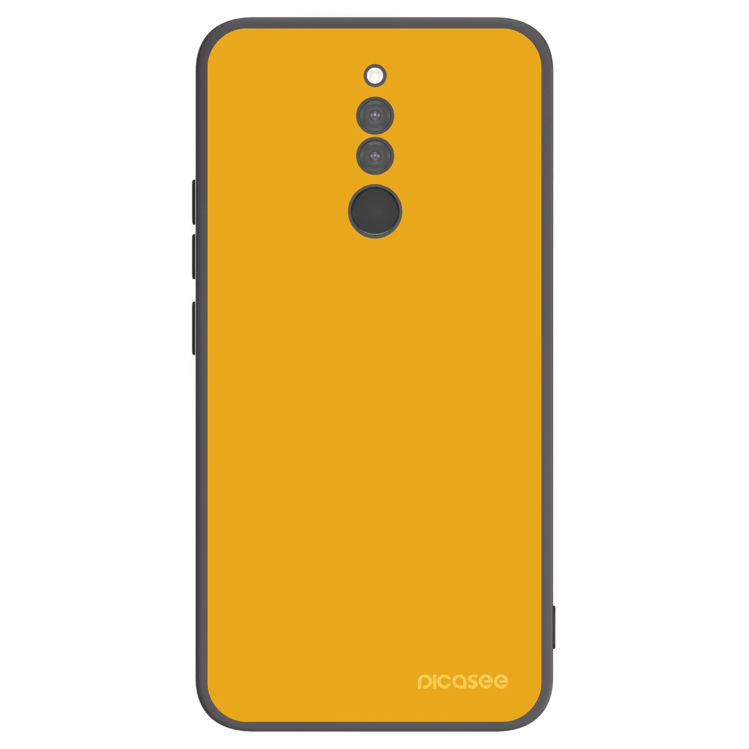 Picasee Μαύρη θήκη σιλικόνης για Xiaomi Redmi 8 - Sun