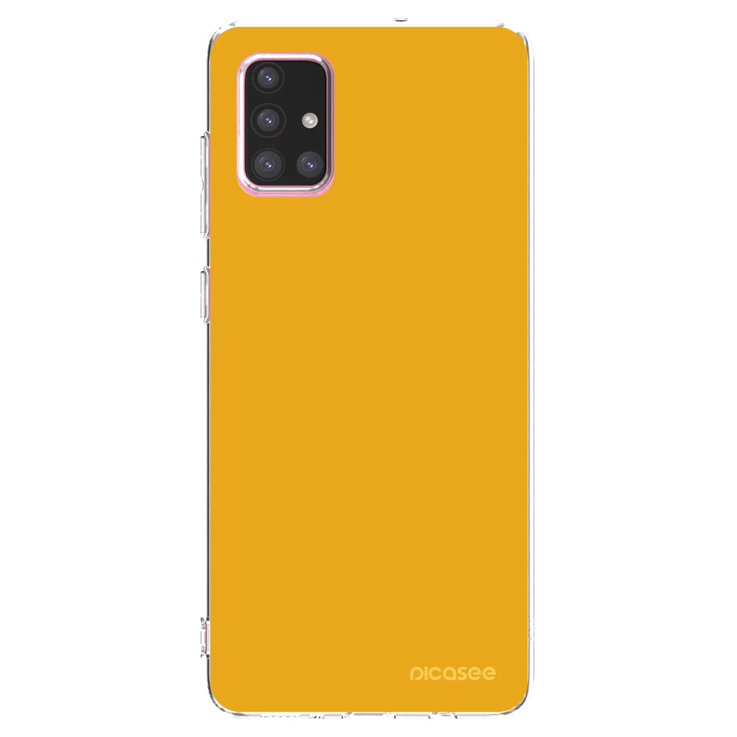 Picasee διαφανής θήκη σιλικόνης Samsung Galaxy A71 A715F - Sun