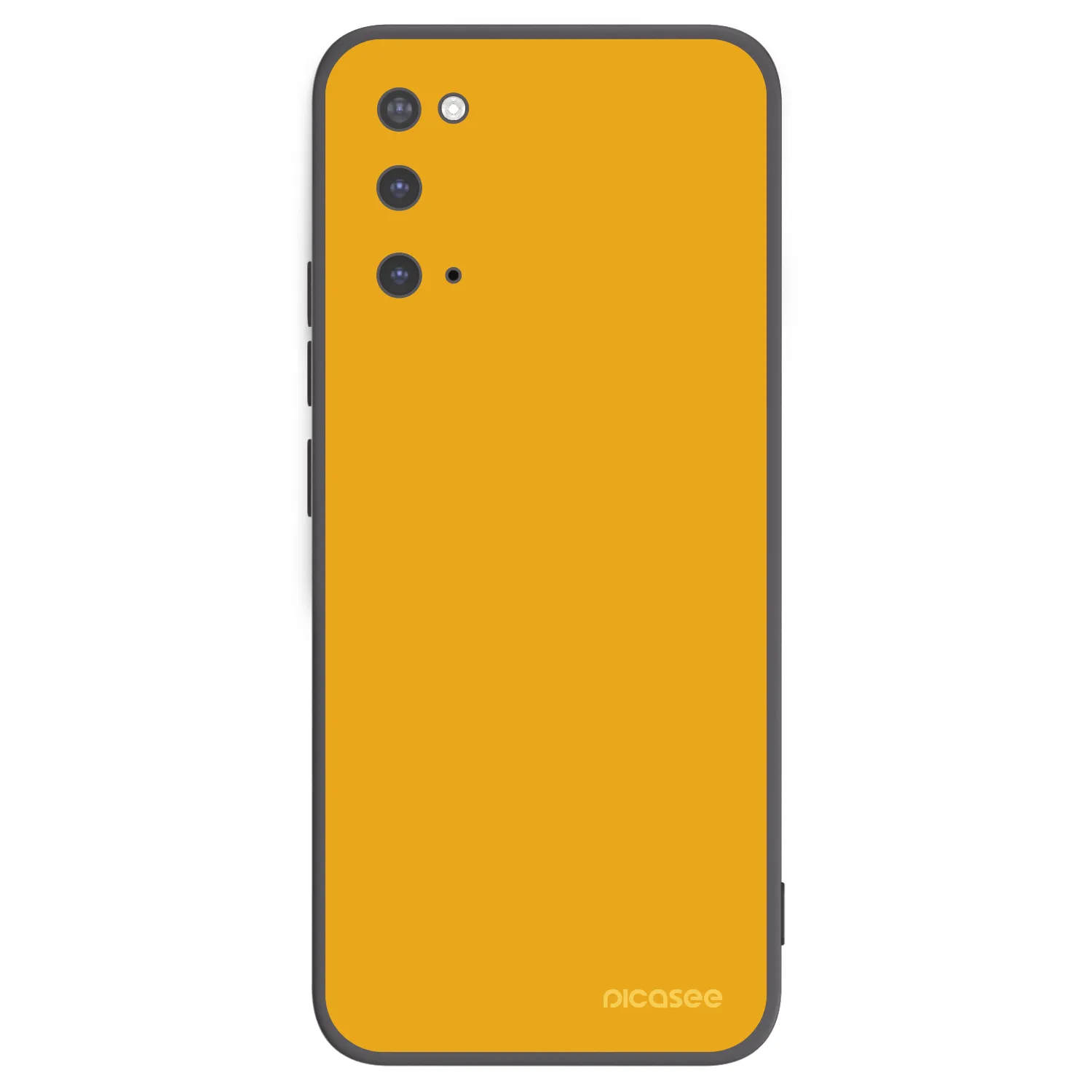 Picasee Μαύρη θήκη σιλικόνης για Samsung Galaxy S20 G980F - Sun