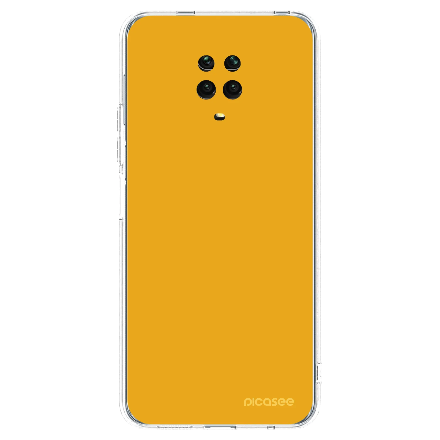 Picasee διαφανής θήκη σιλικόνης Xiaomi Redmi Note 9S - Sun