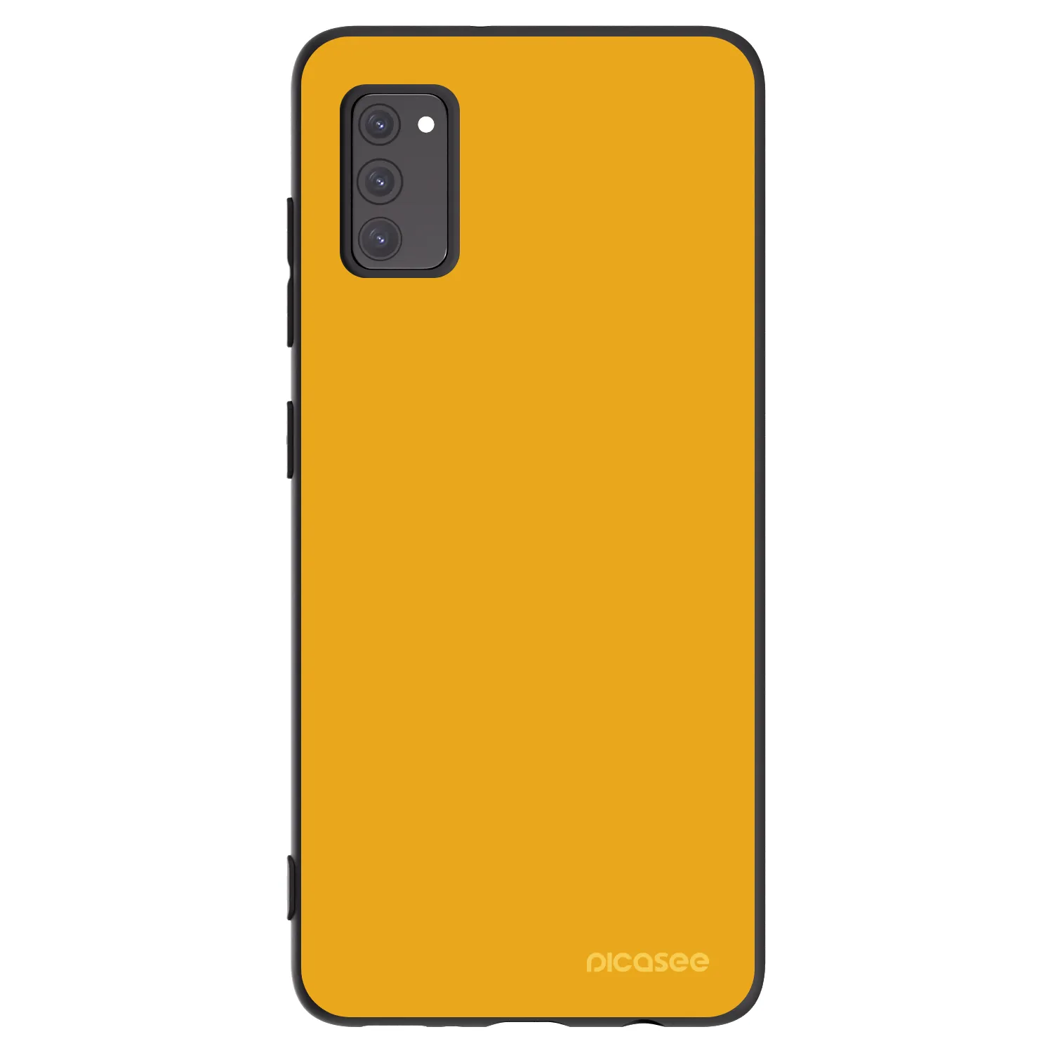 Picasee Μαύρη θήκη σιλικόνης για Samsung Galaxy A41 A415F - Sun
