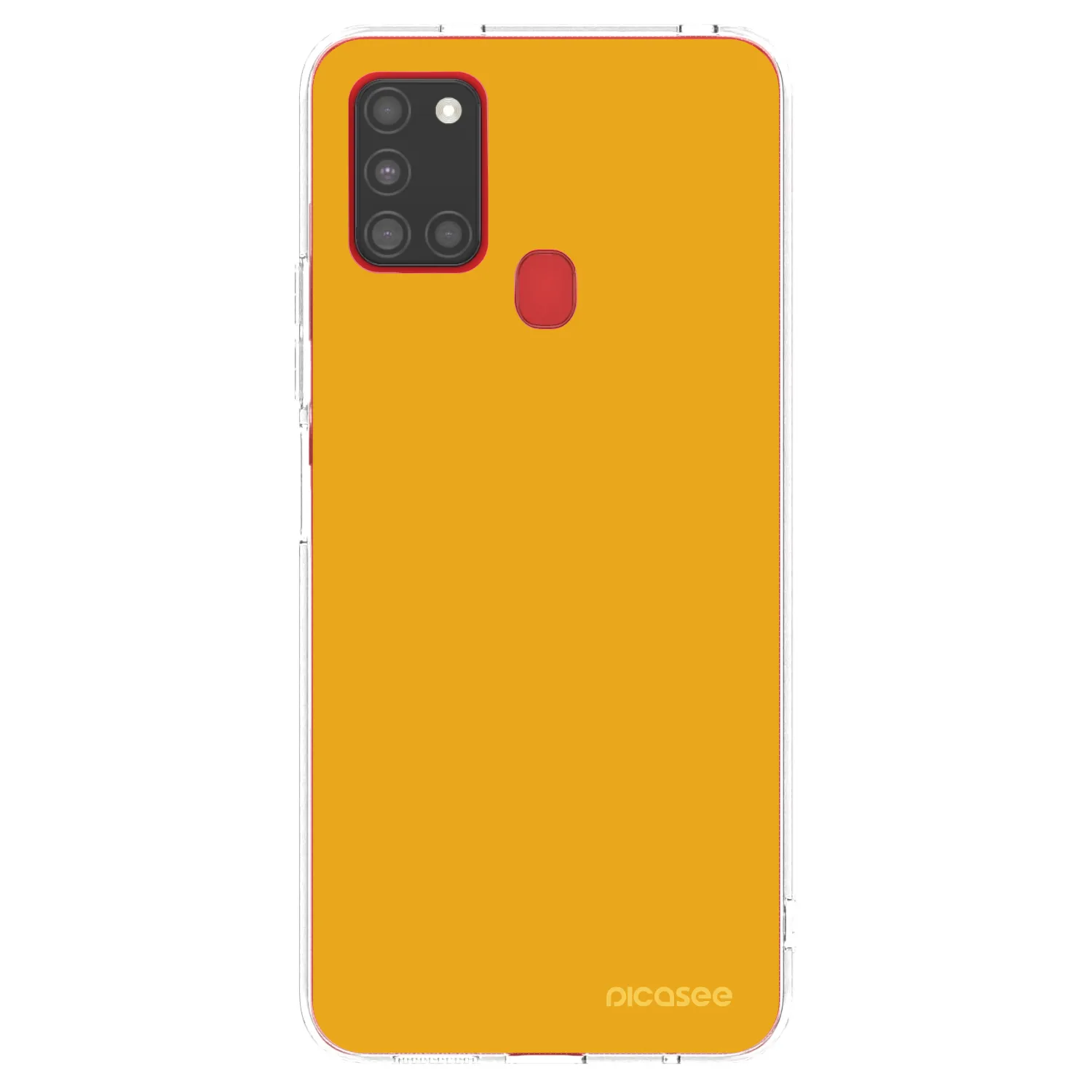 Picasee διαφανής θήκη σιλικόνης Samsung Galaxy A21s - Sun