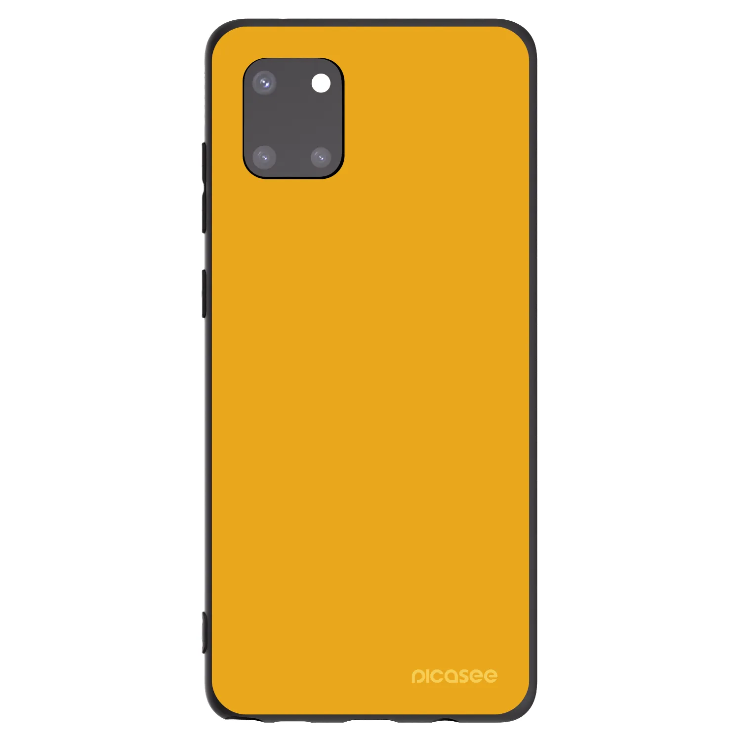 Picasee Μαύρη θήκη σιλικόνης για Samsung Galaxy Note 10 Lite N770F - Sun