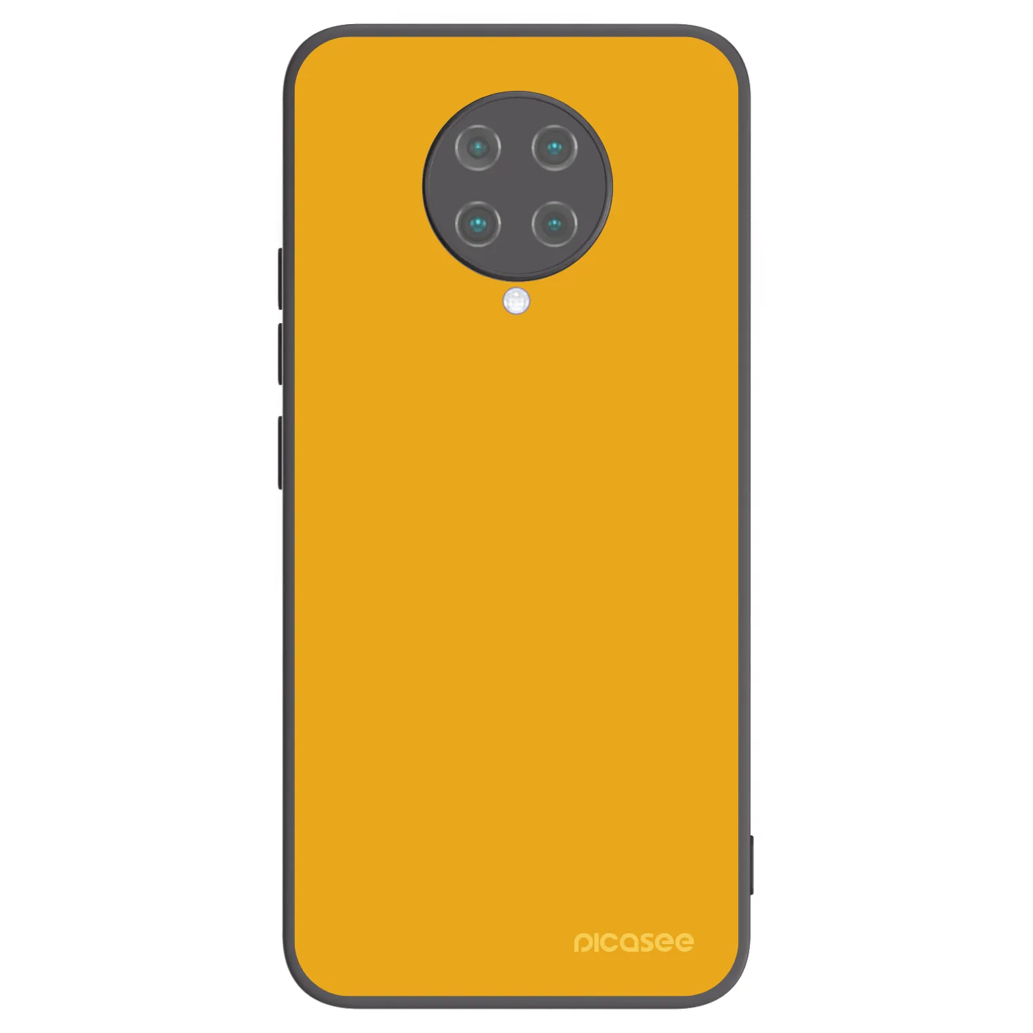 Picasee Μαύρη θήκη σιλικόνης για Xiaomi Poco F2 Pro - Sun