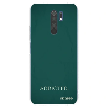 Picasee διαφανής θήκη σιλικόνης Xiaomi Redmi 9 - Addicted