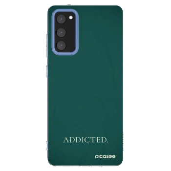 Picasee διαφανής θήκη σιλικόνης Samsung Galaxy S20 FE - Addicted