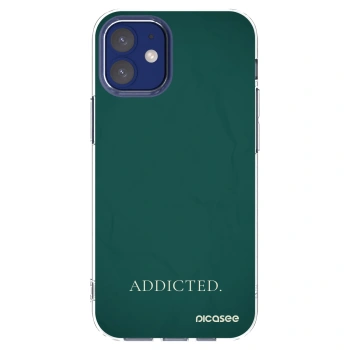 Picasee διαφανής θήκη σιλικόνης Apple iPhone 12 mini - Addicted
