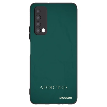 Picasee Μαύρη θήκη σιλικόνης για Huawei P Smart 2021 - Addicted