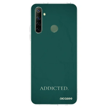 Picasee διαφανής θήκη σιλικόνης Realme 6i - Addicted