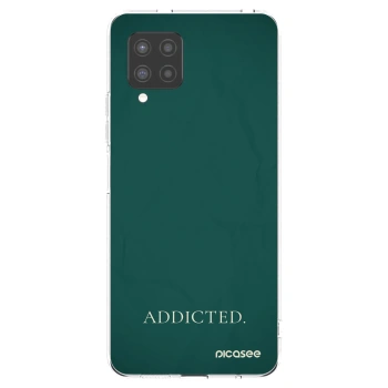 Picasee διαφανής θήκη σιλικόνης Samsung Galaxy A42 A426B - Addicted