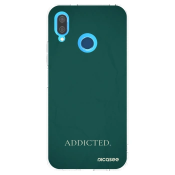 Picasee διαφανής θήκη σιλικόνης Huawei P20 Lite - Addicted
