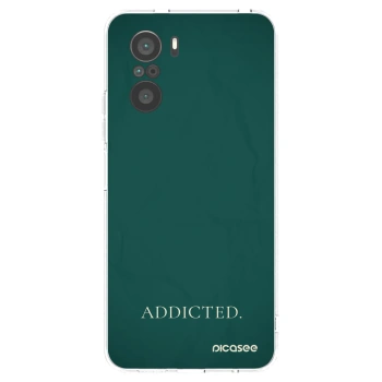 Picasee διαφανής θήκη σιλικόνης Xiaomi Poco F3 - Addicted