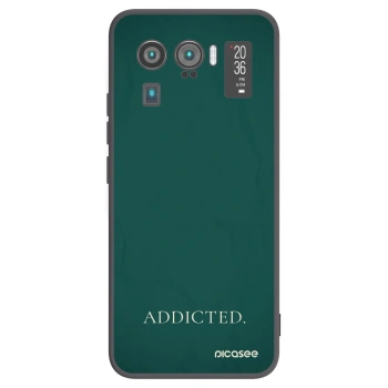 Picasee Μαύρη θήκη σιλικόνης για Xiaomi Mi 11 Ultra - Addicted