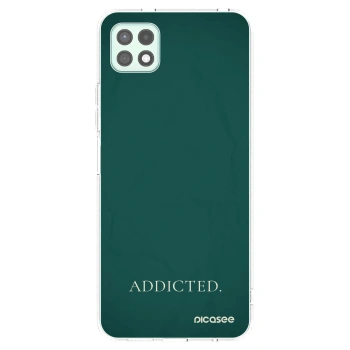 Picasee διαφανής θήκη σιλικόνης Samsung Galaxy A22 A226B 5G - Addicted
