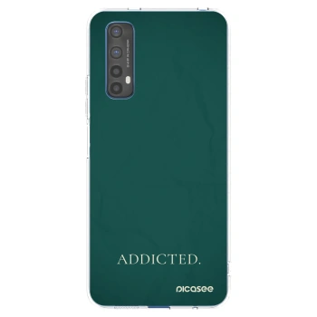 Picasee διαφανής θήκη σιλικόνης Realme 7 - Addicted
